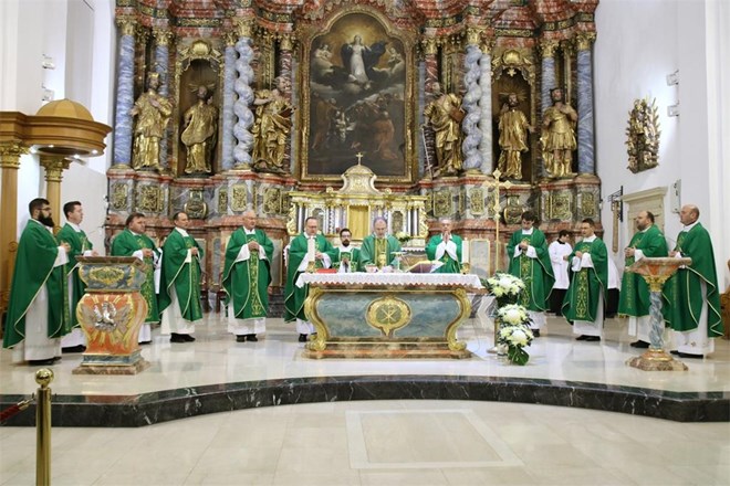 Misa zahvalnica za biskupijsko hodočašće u Rim